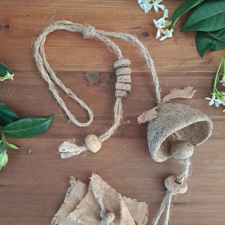 Contemporary Hanging Wall Art - Bells, Chimes, Beads