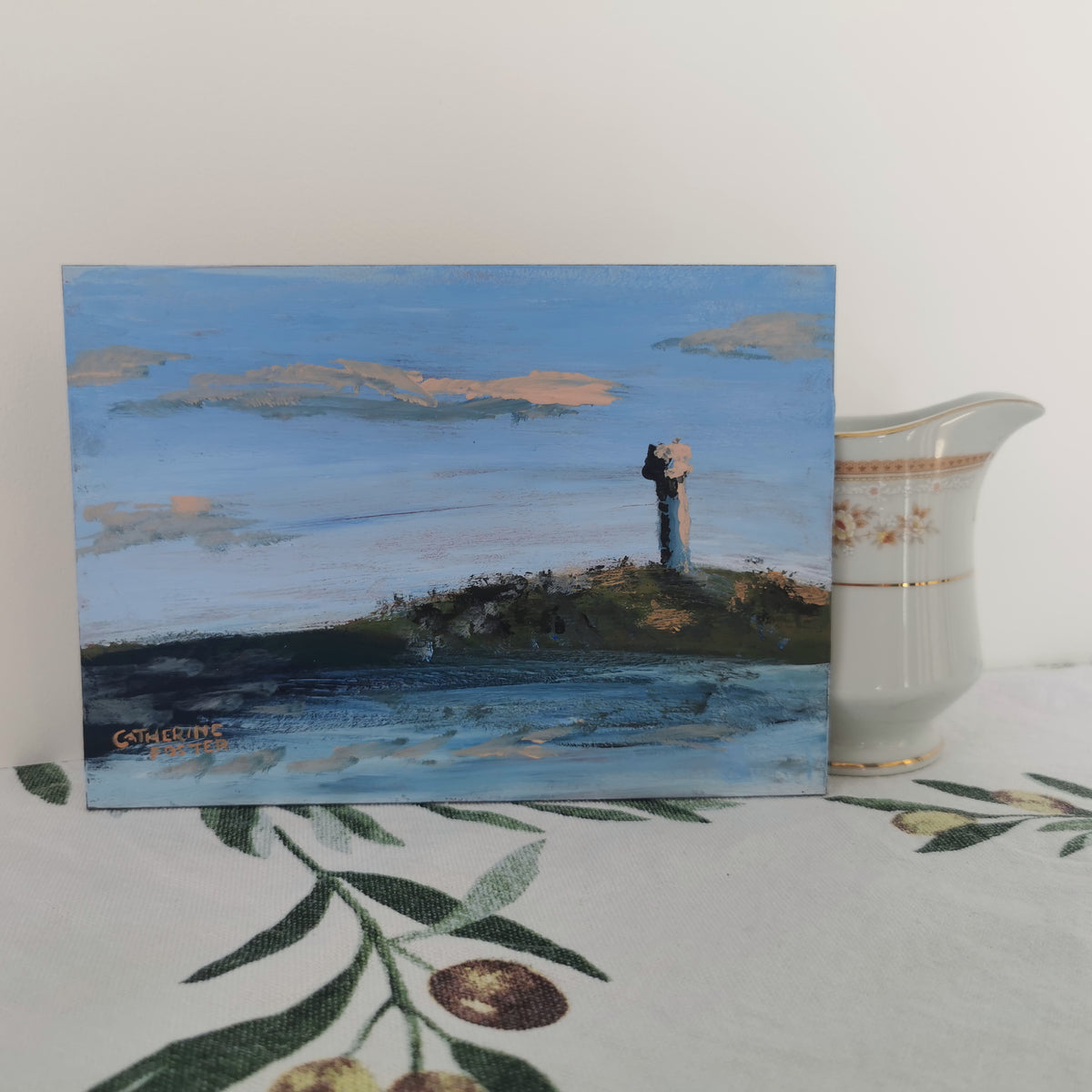Original Art - Lighthouse Sunset