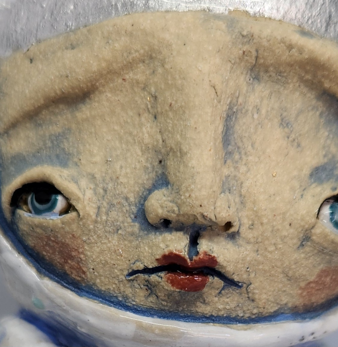 Clay Queen, light blue, treasure keeper