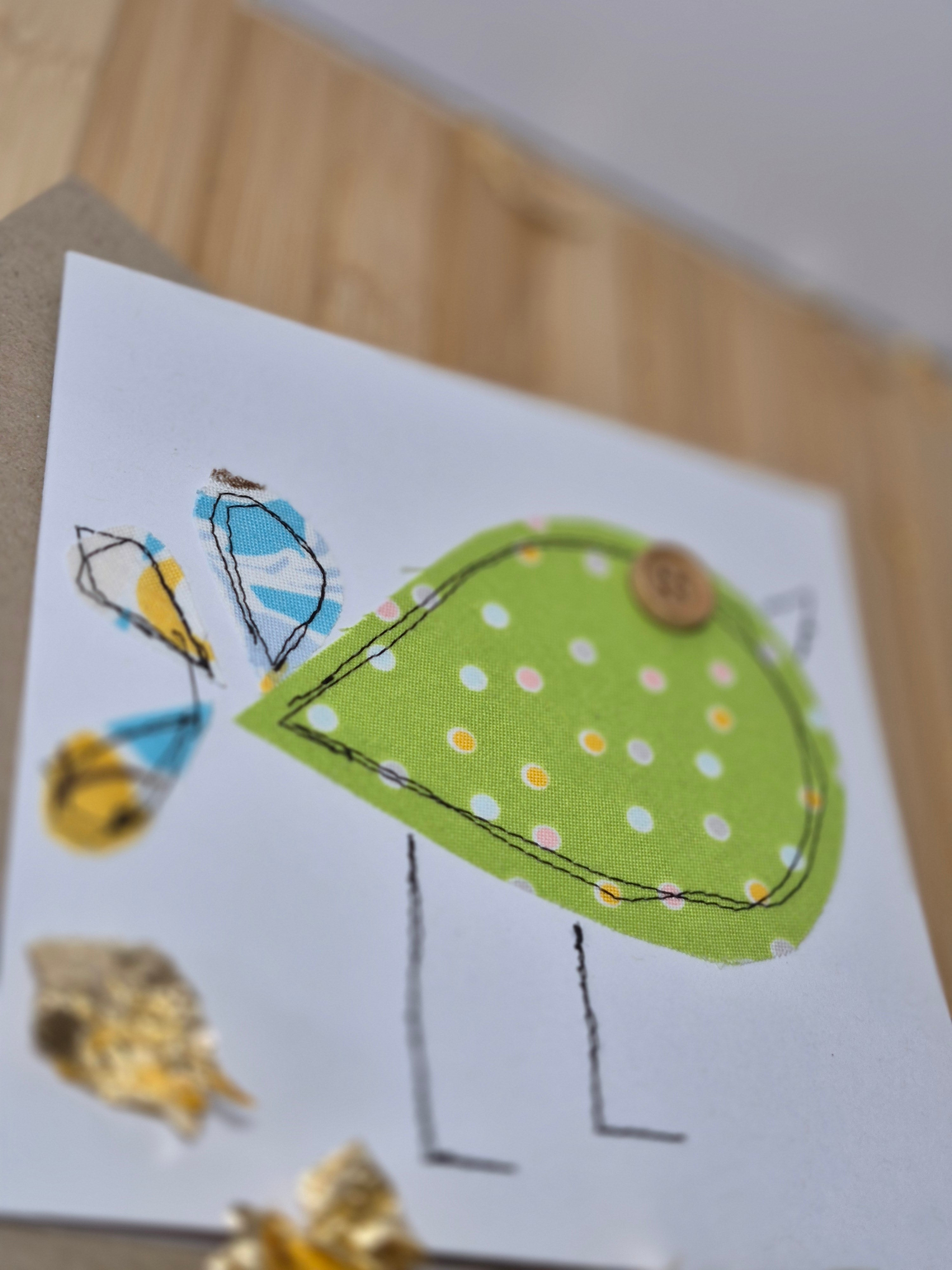 Birdie dreaming card