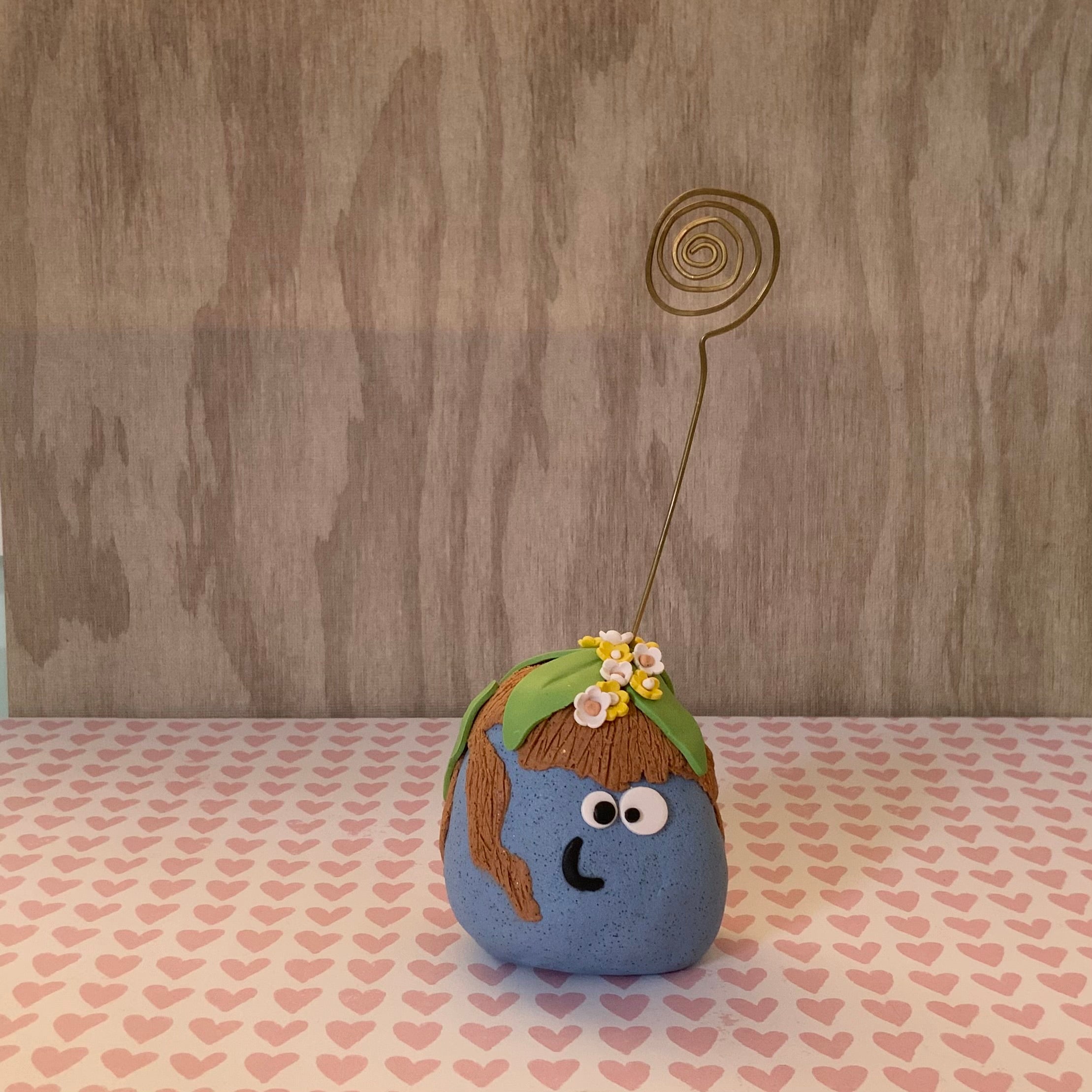 Kimono Pendant Necklace - Tangerine Blossom