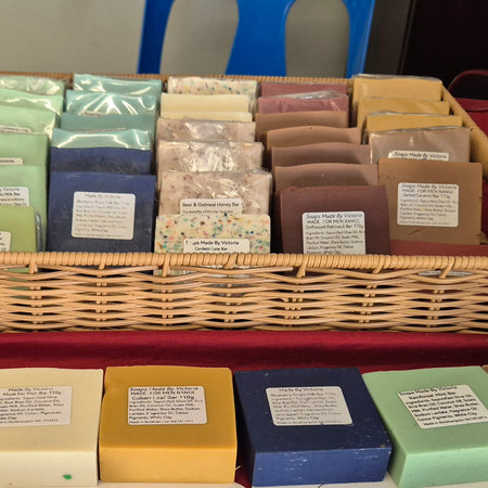 8 x All Natural Handmade Goats Milk Soap Bars