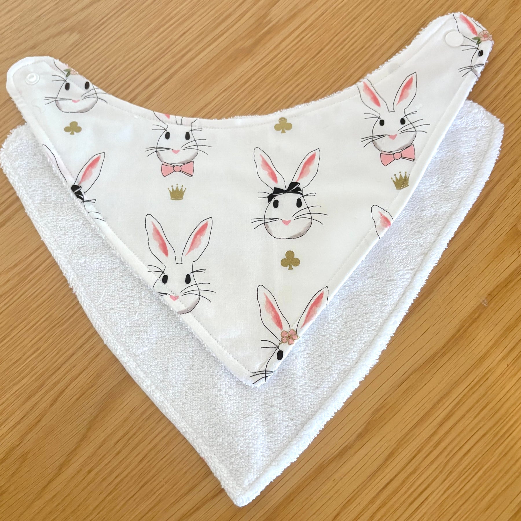 Bunny Bandana Bibs