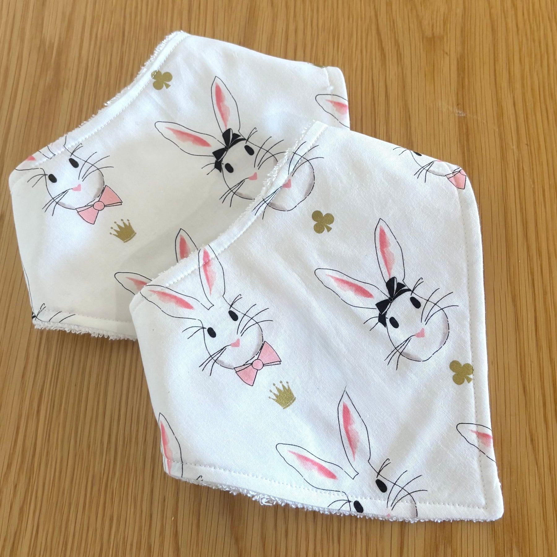 Bunny Bandana Bibs