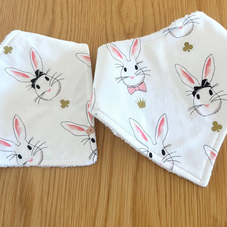 Bunny Bandana Bibs
