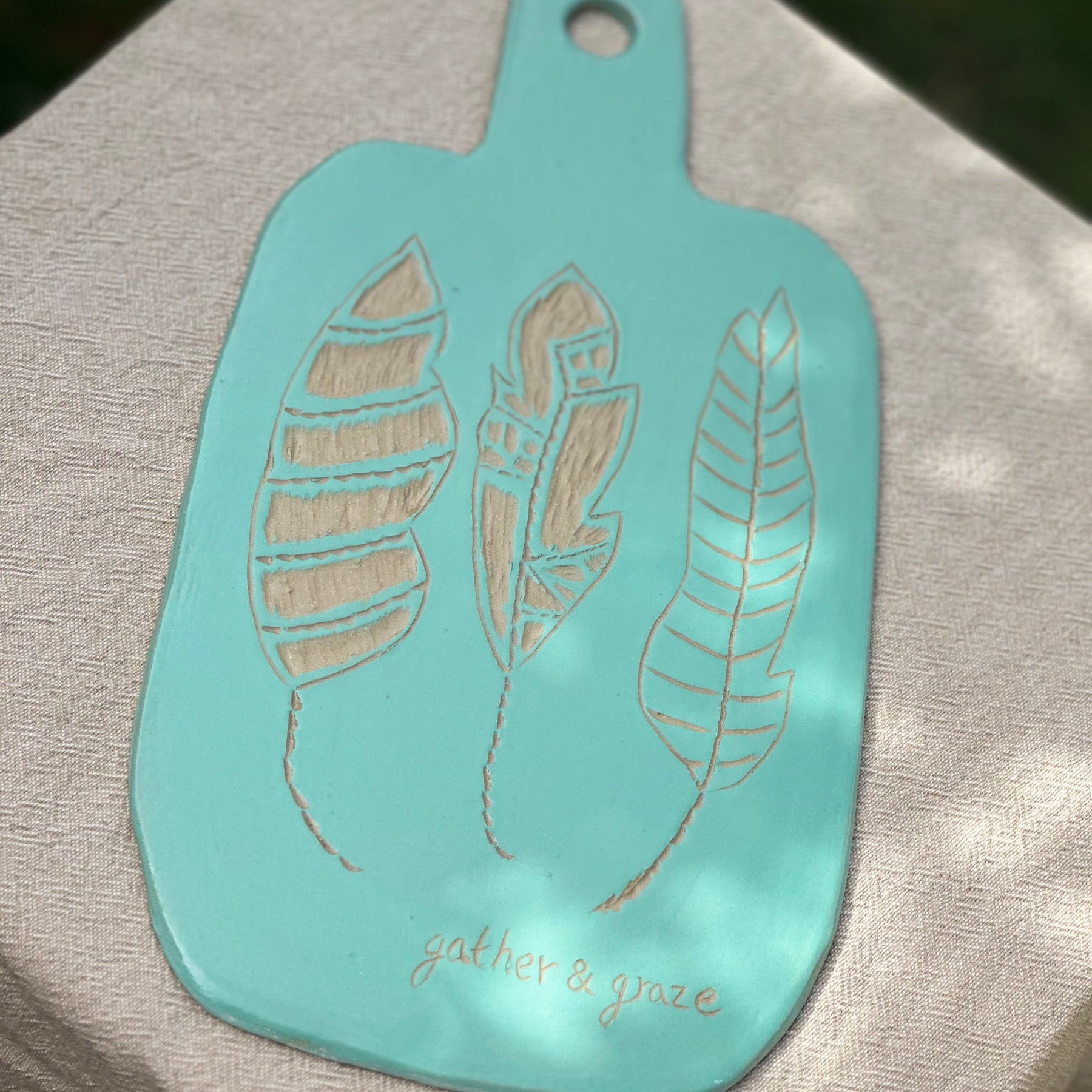 Handmade Ceramic Grazing Board | Gather & Graze