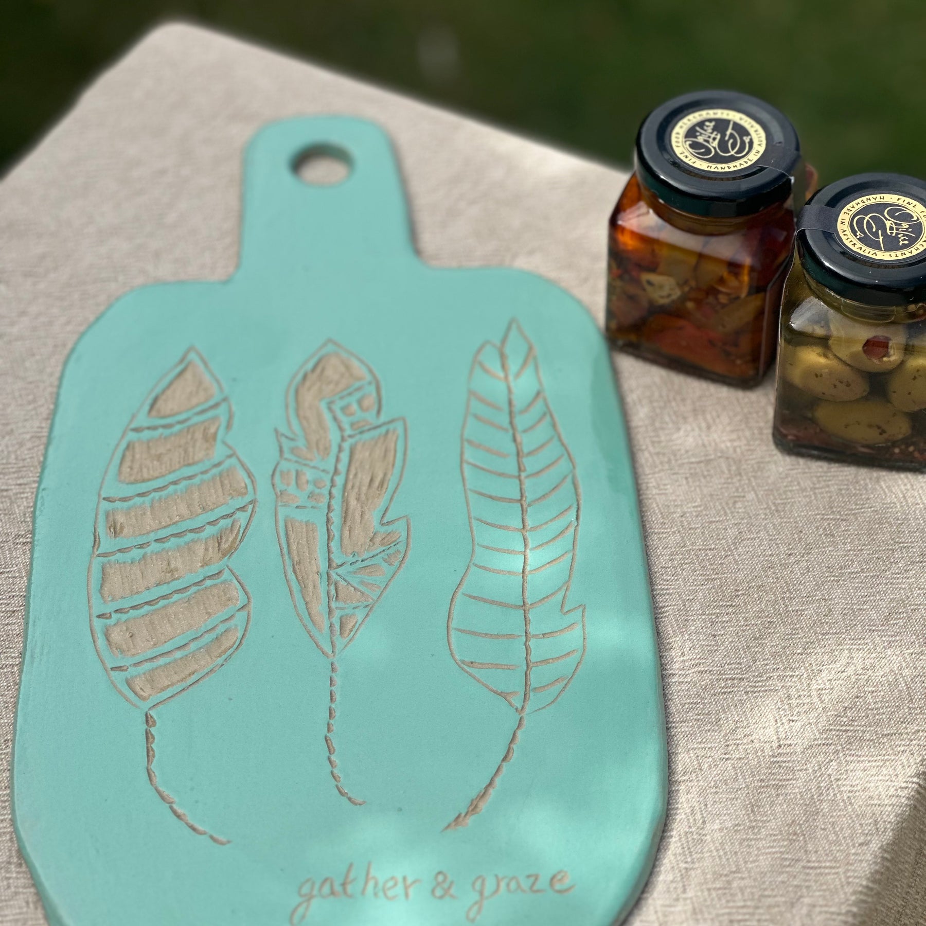 Handmade Ceramic Grazing Board | Gather & Graze