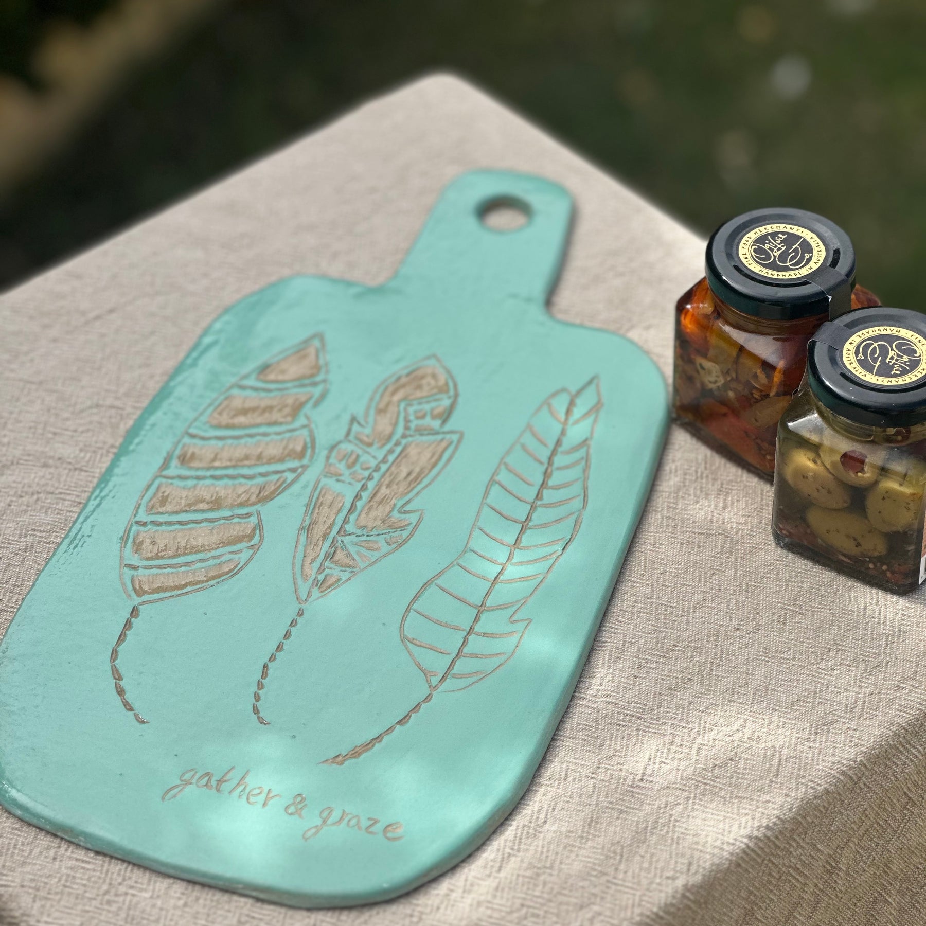 Handmade Ceramic Grazing Board | Gather & Graze