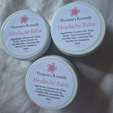 Handmade- Headache Relief Balm Salve 50g