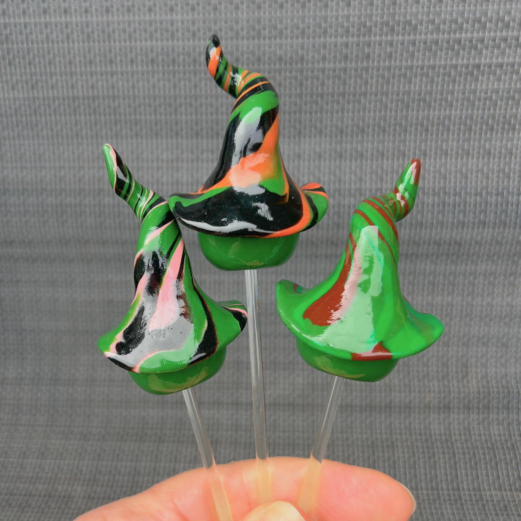 Whimsical gnome trio - Snib, Kirk & Tazzle