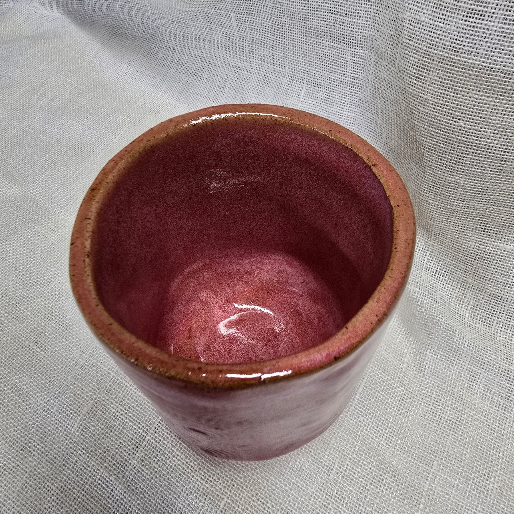 Pink hug mug