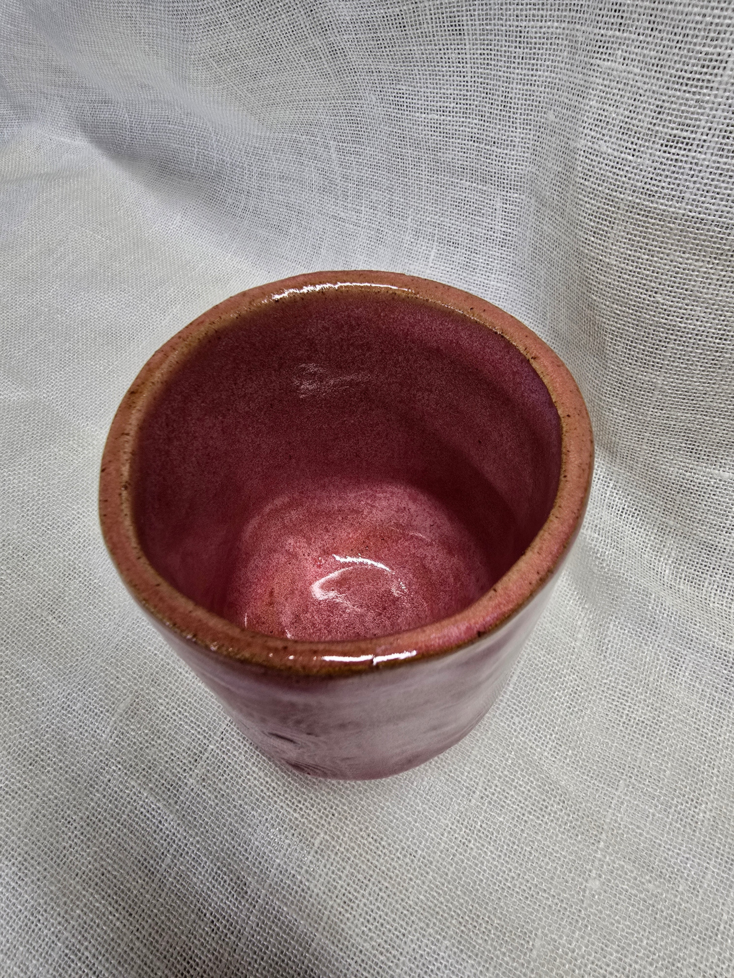 Pink hug mug