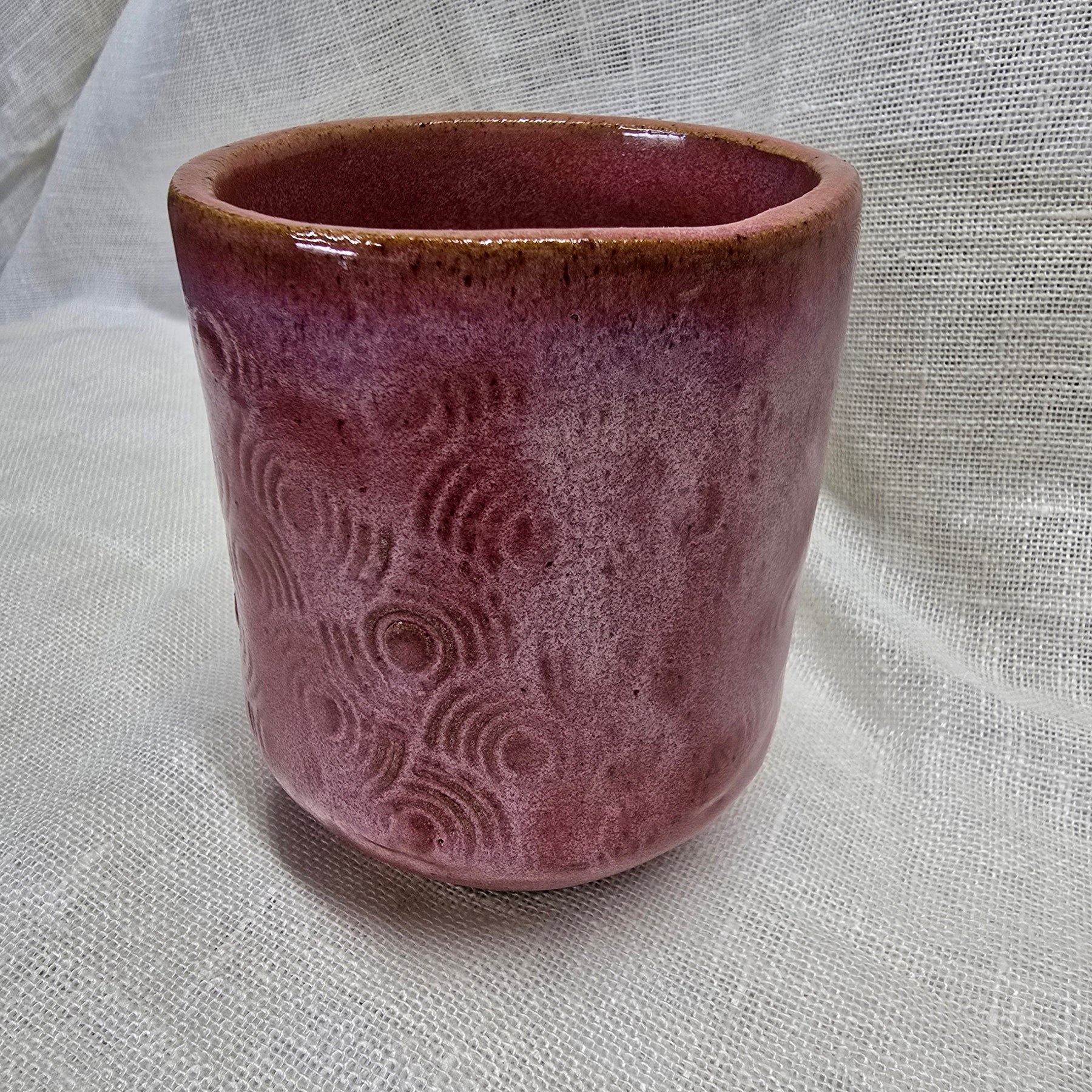 Pink hug mug