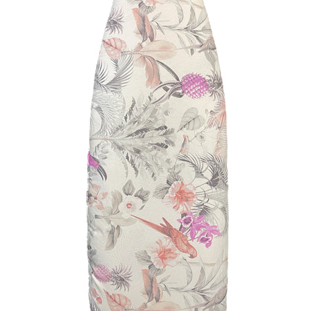 Padded Ironing board cover-Colour bush birds