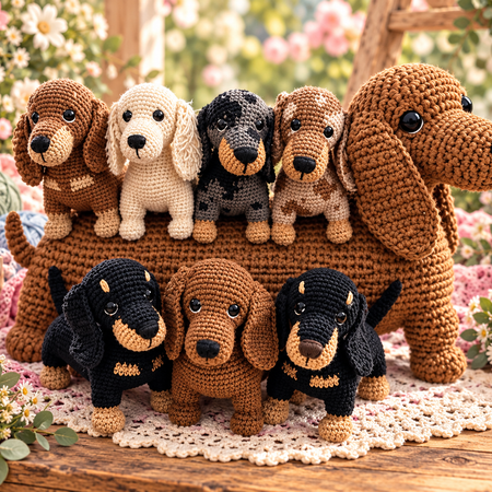 Crochet Dachshund