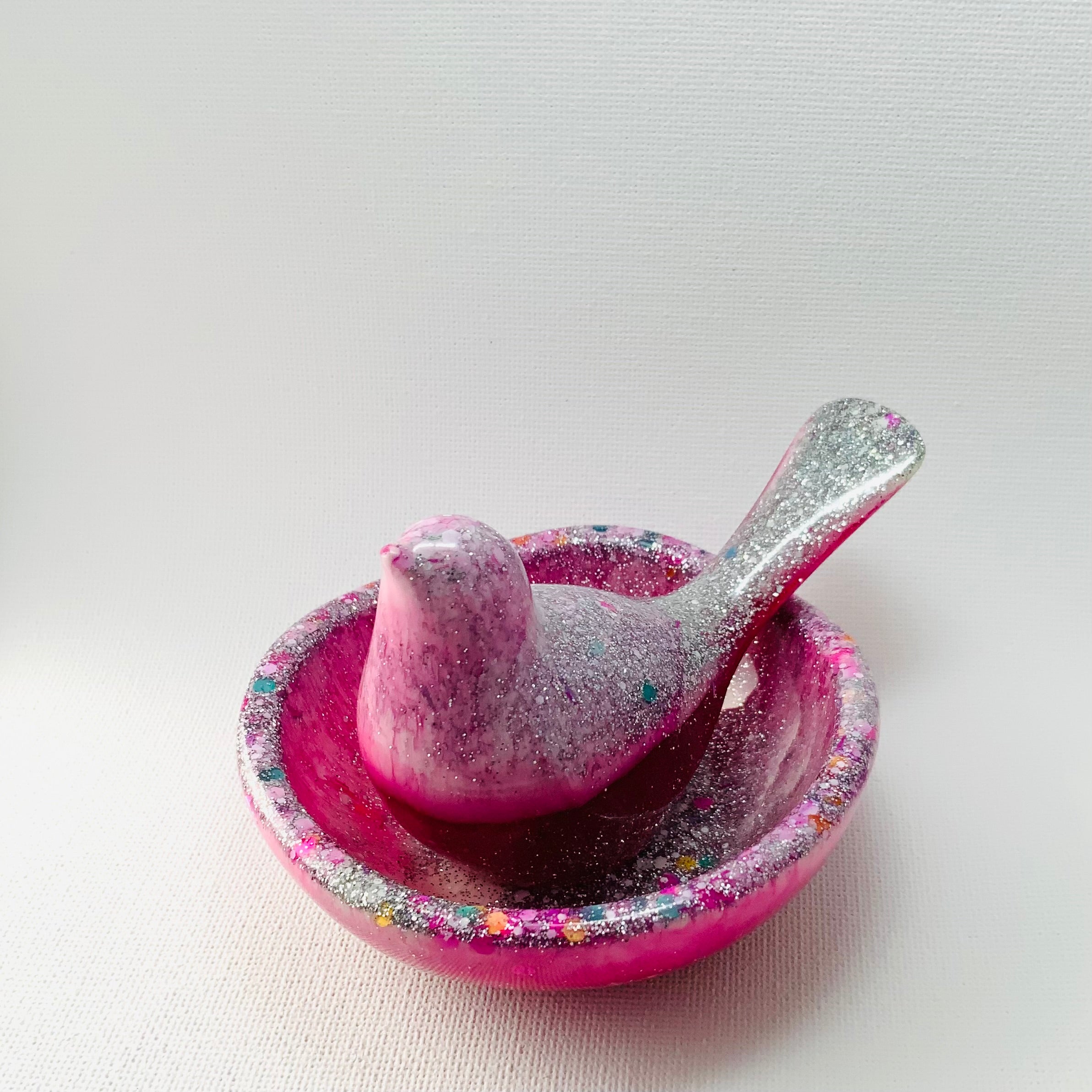 A LITTLE PLACE TO LAND | Bird and Nest Trinket Set