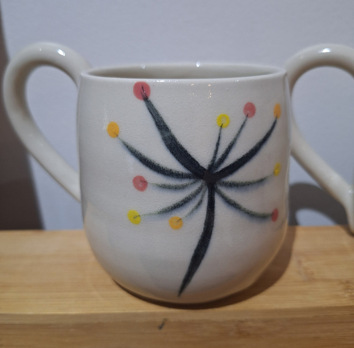 Twin Coffee Mugs - Dandelion