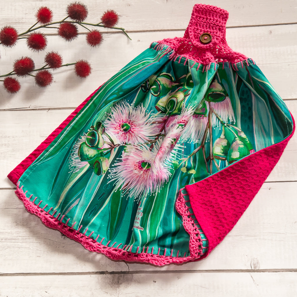 Native Flora - Hanging Tea Towels\Hand Towels - Double Sided