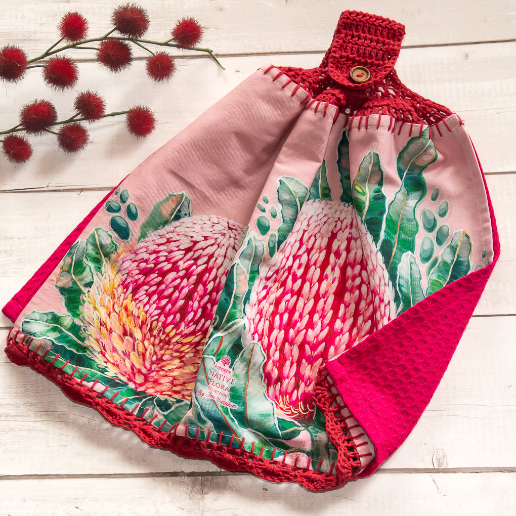 Native Flora - Hanging Tea Towels\Hand Towels - Double Sided