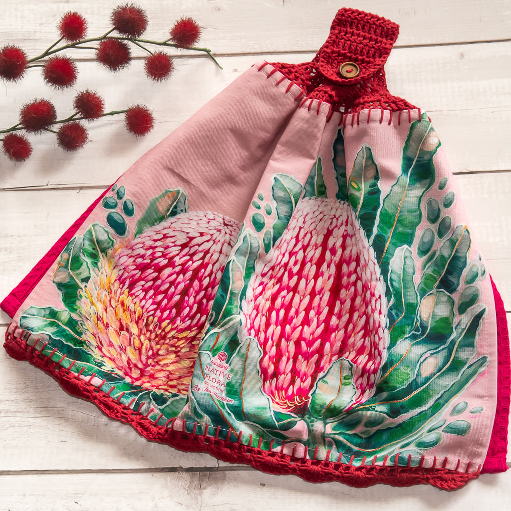 Native Flora - Hanging Tea Towels\Hand Towels - Double Sided