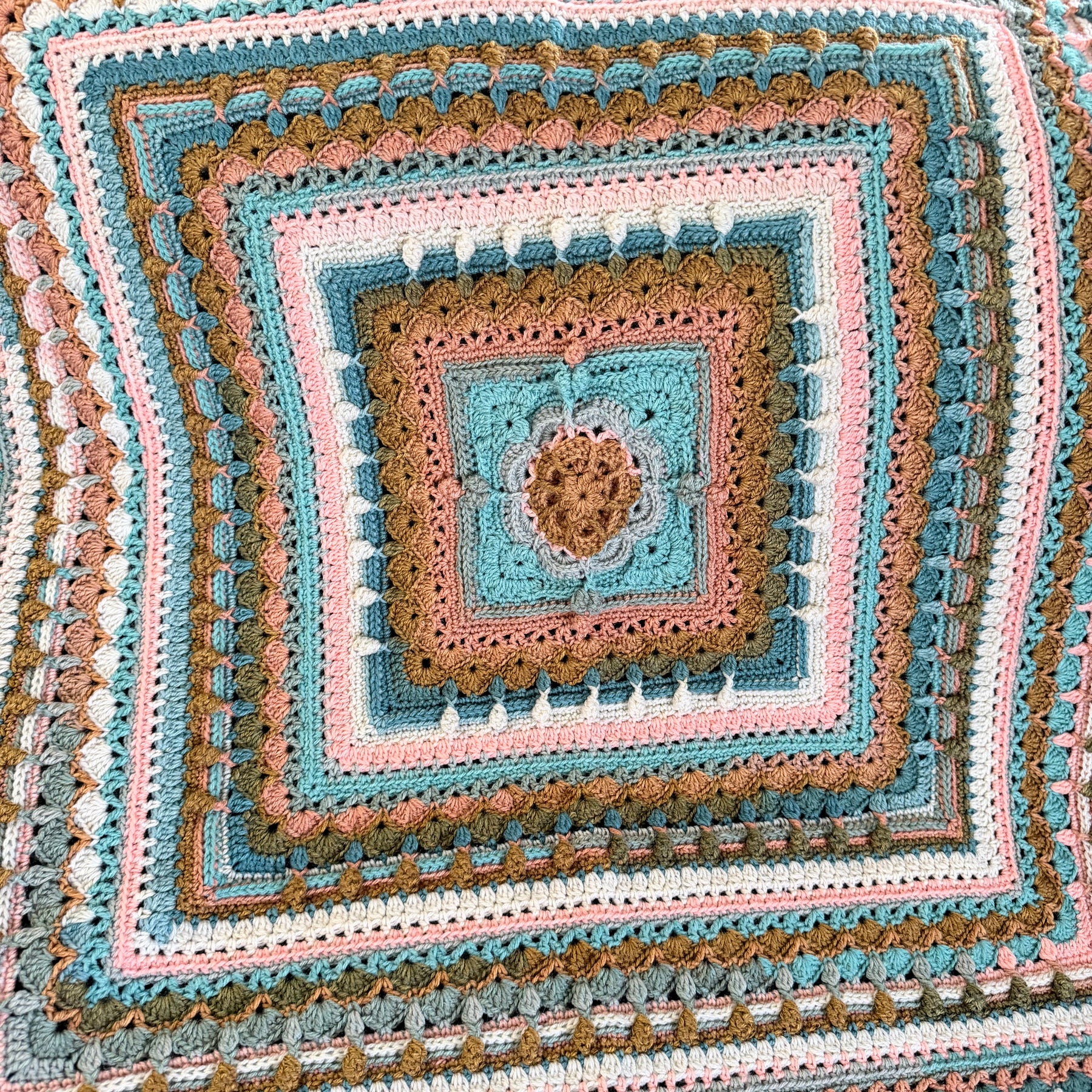 #084-Lap Size Blanket/Throw Rug