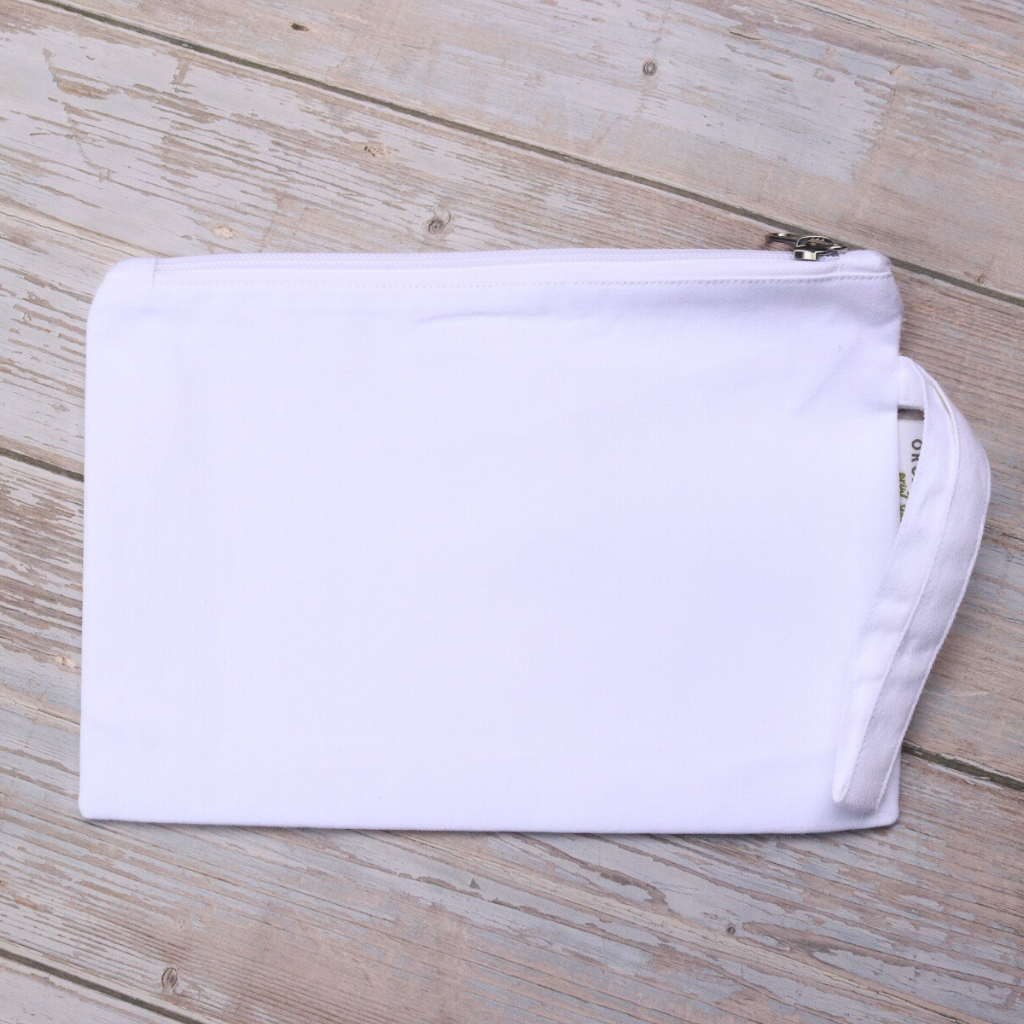 Australian Wildflowers | Zip Pouch | Clutch | Organic Cotton