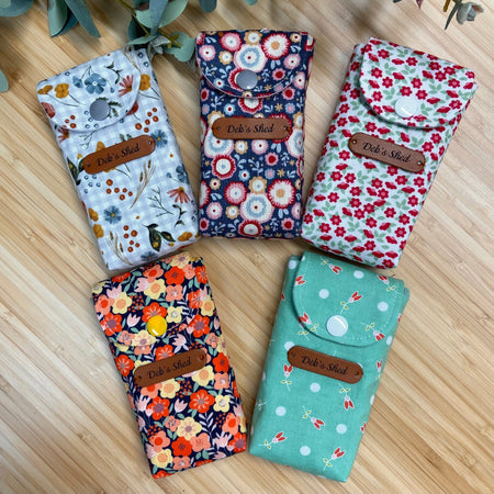 Floral Tissue Wallet