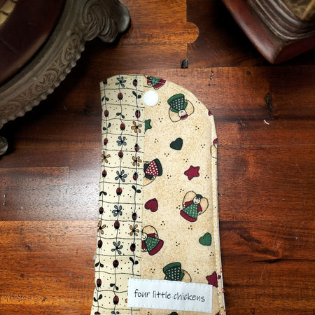 🌼 Glasses Covers – Flower and Angels