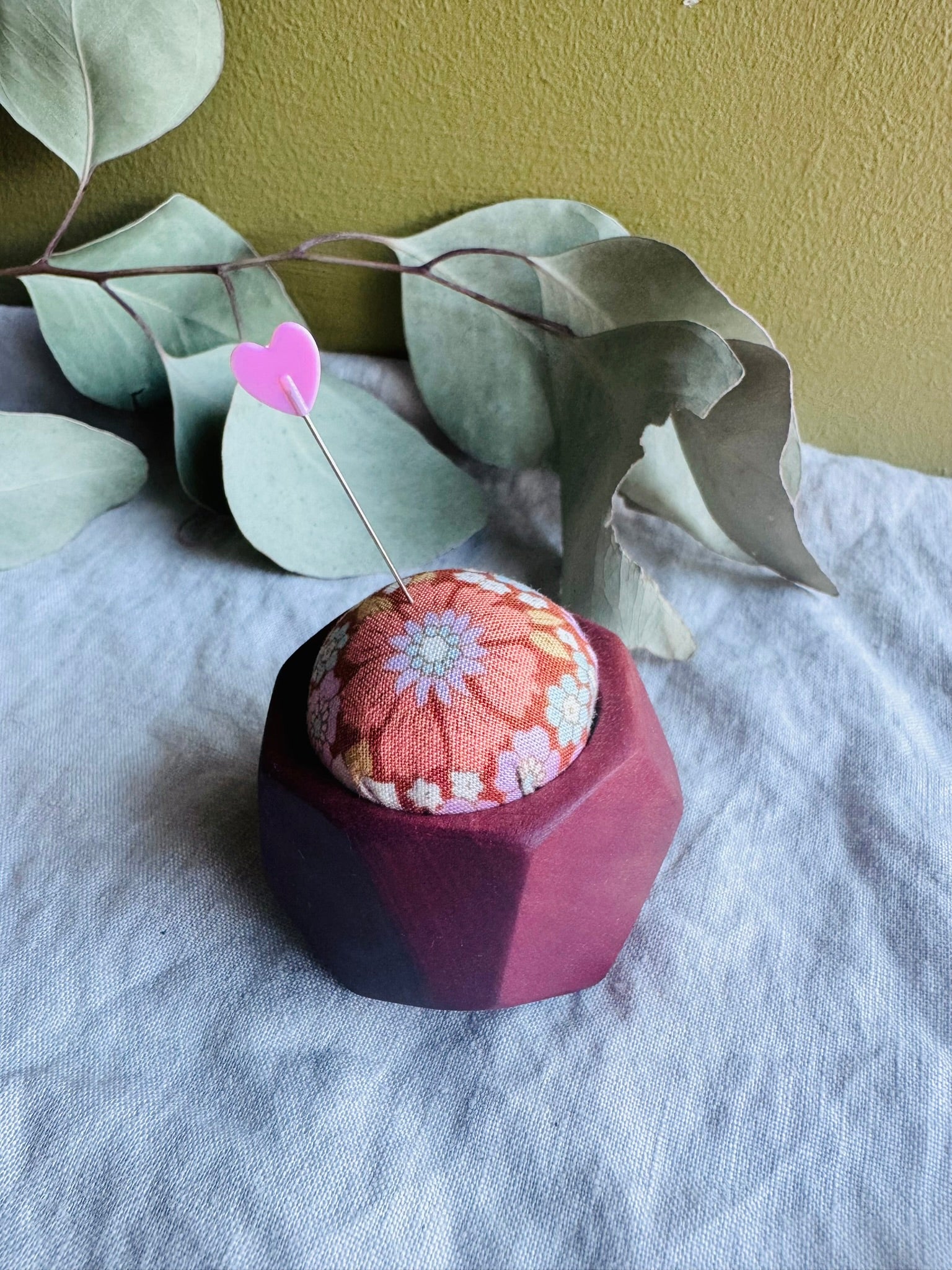 Handmade Pin Cushions - collaboration Spoon Gal X qhearts handmade