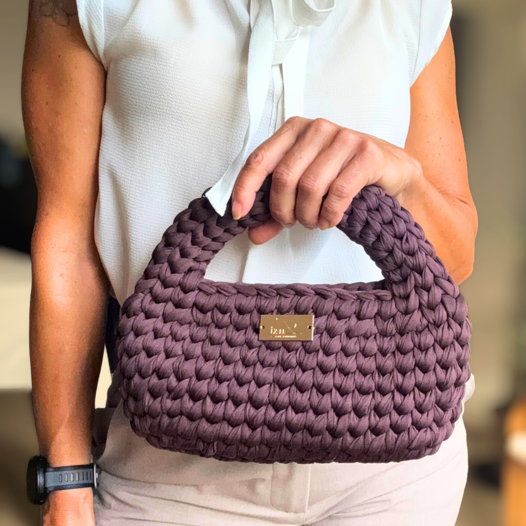 Mini Bag - Chunky T-shirt Yarn