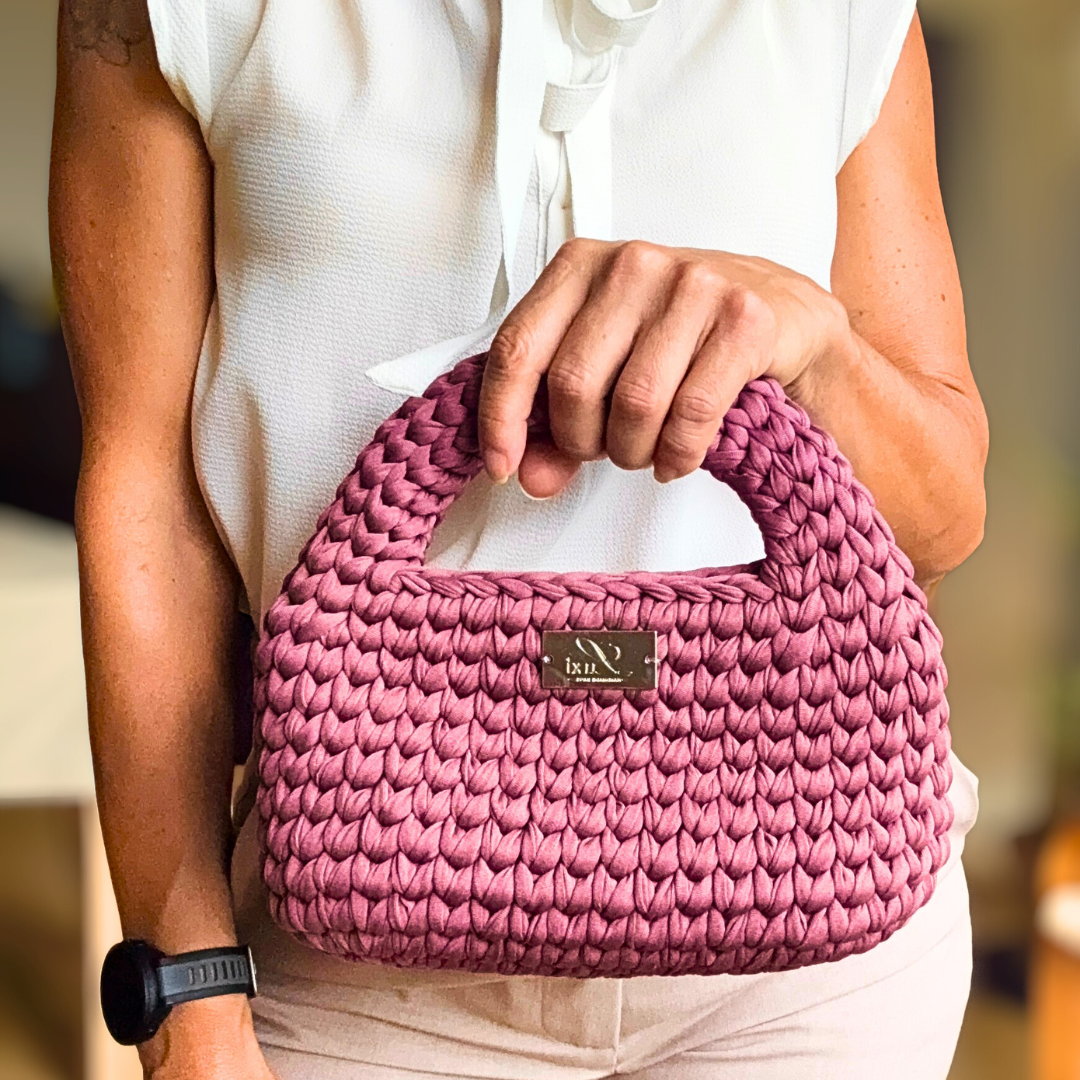 Mini Bag - Chunky T-shirt Yarn