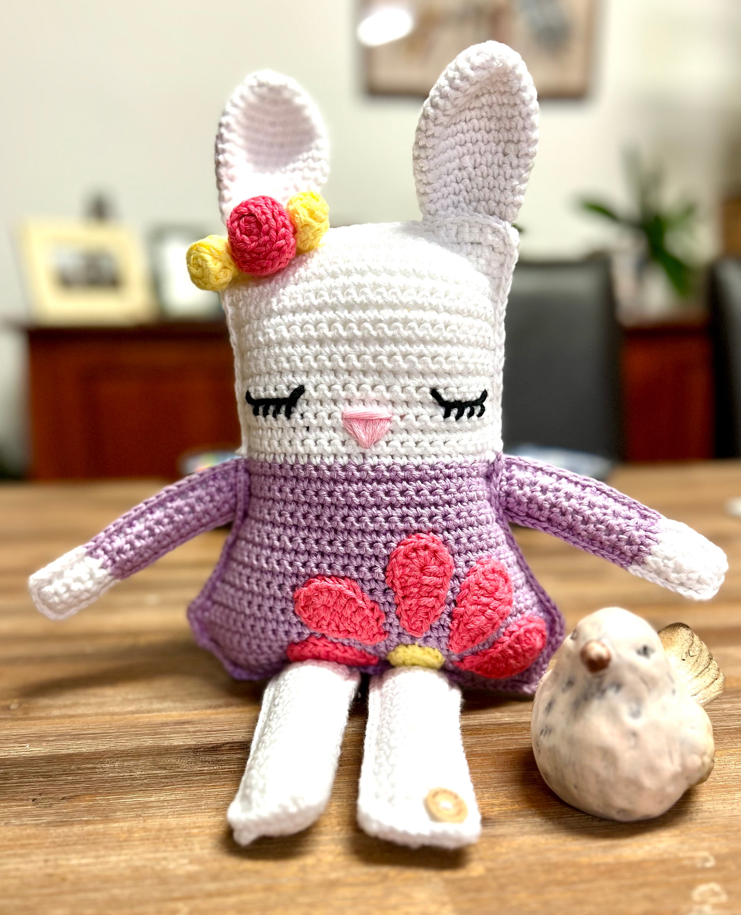 Crochet Ragdoll Bunny