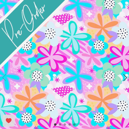 PRE-ORDER Water-resistant wet bags (Spring Bloom - Wonderland Design Co)