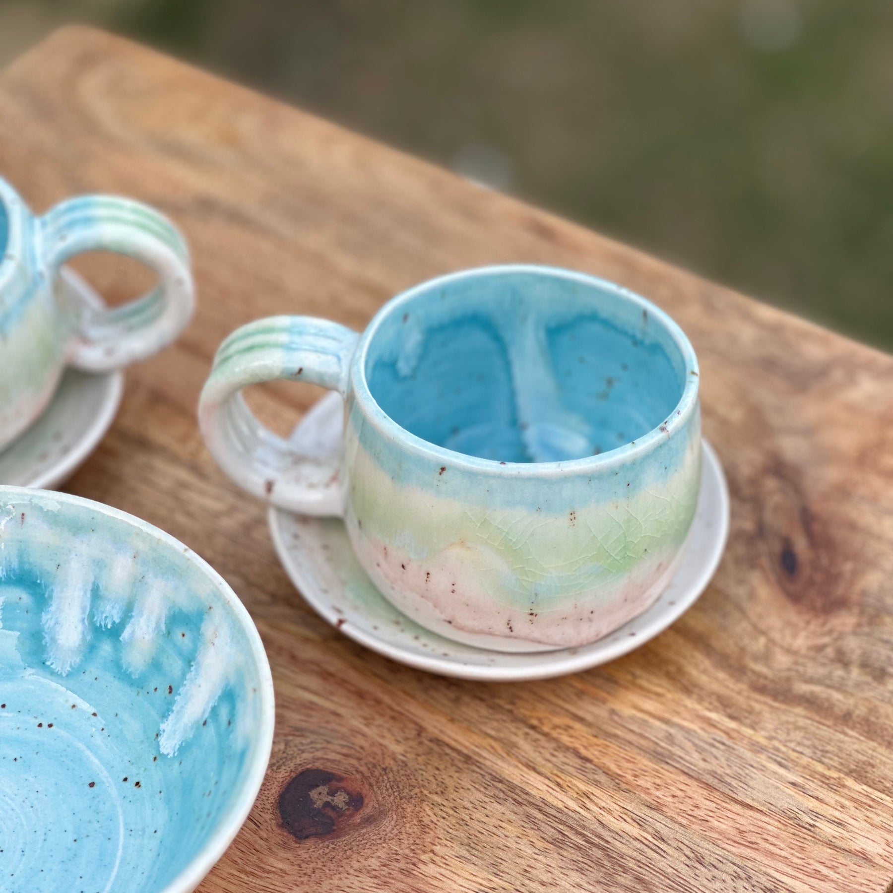 Ceramic Coffee/Tea Cup Set - Sugar Tide