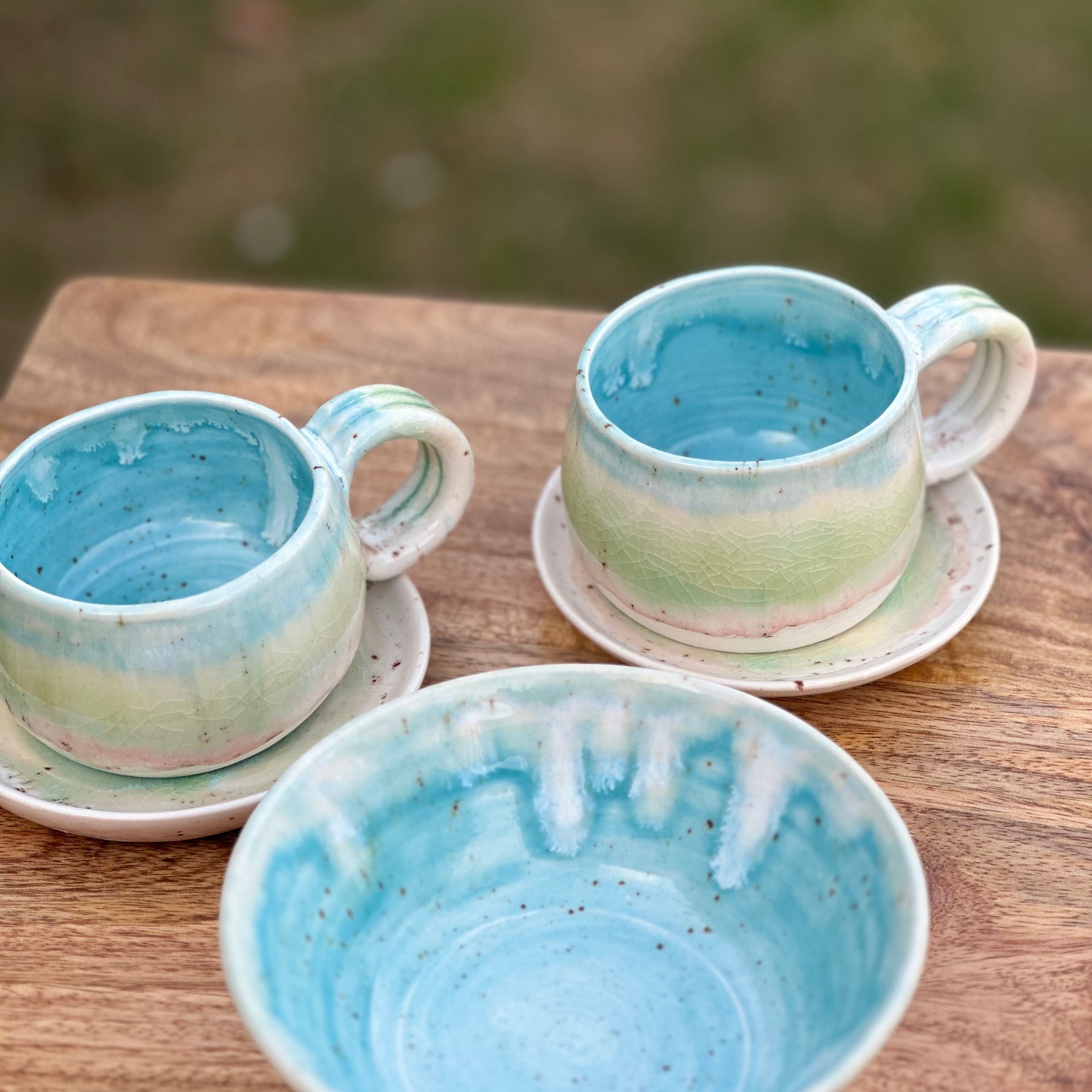 Ceramic Coffee/Tea Cup Set - Sugar Tide
