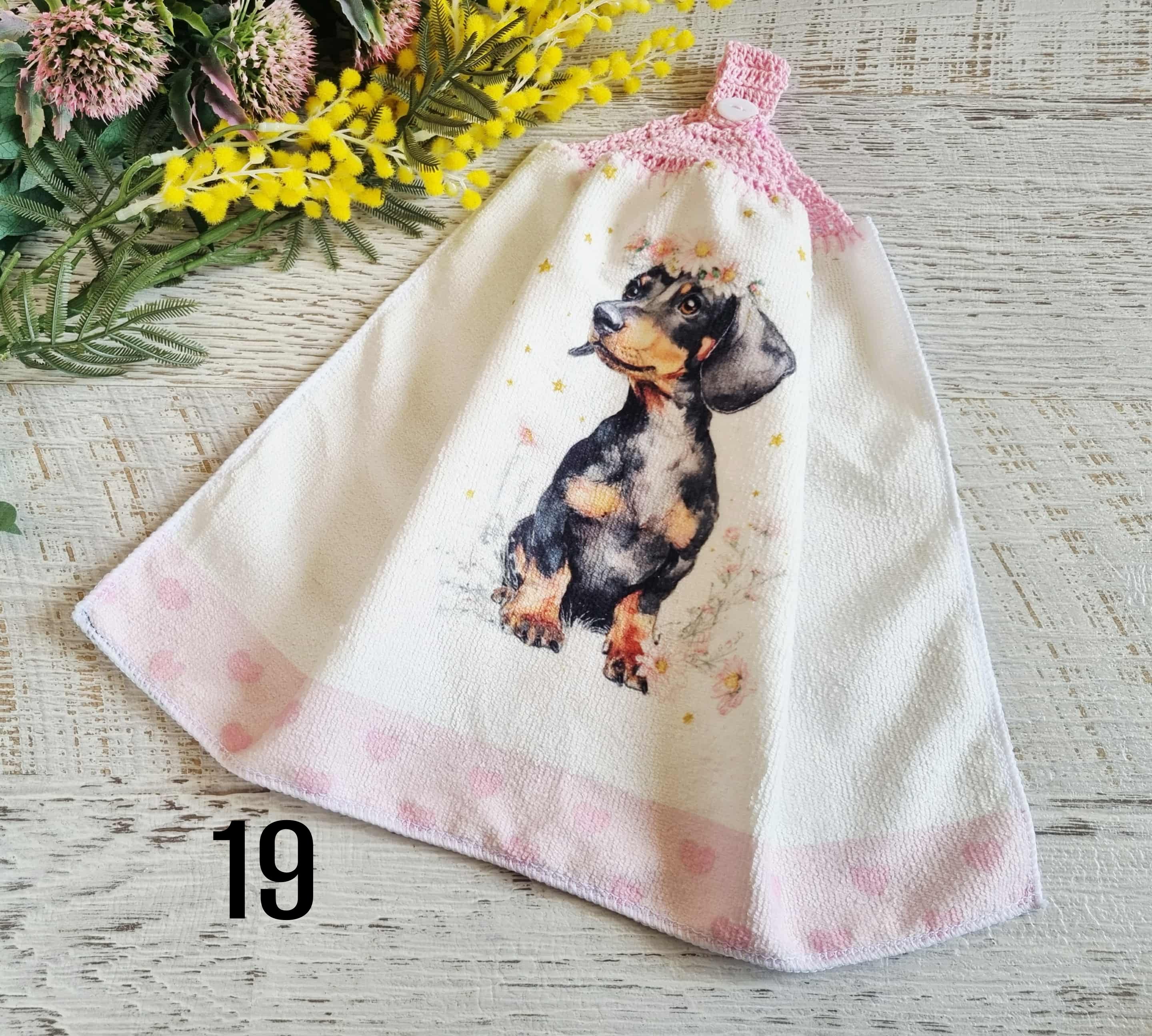 Kitchen Hand Towel | Hanging | Polyester Microfibre | SINGLE LAYER | 9 Styles - 19 - 27