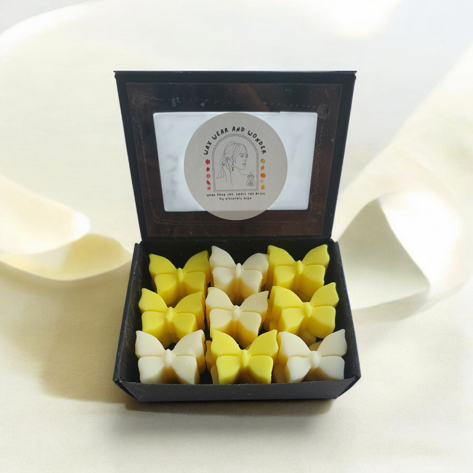 Scented Soy Wax Melts – Mini Butterfly Kisses 18pc