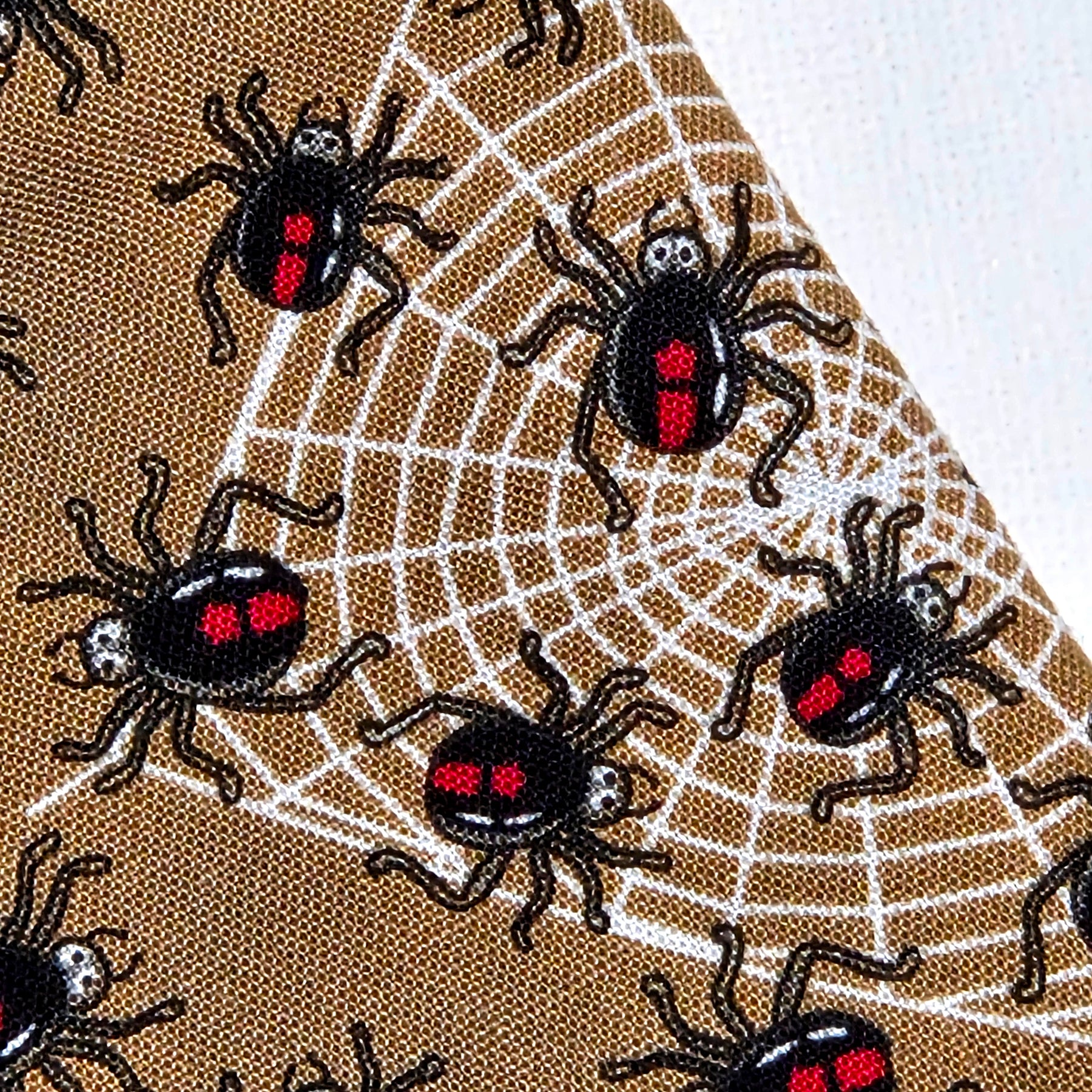Sunglasses Pouch in Redback Spider fabric