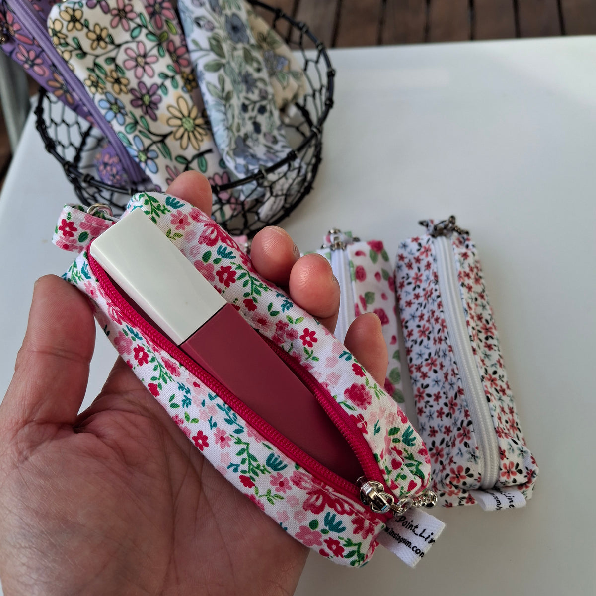 Mini Makeup Pouch (Red)