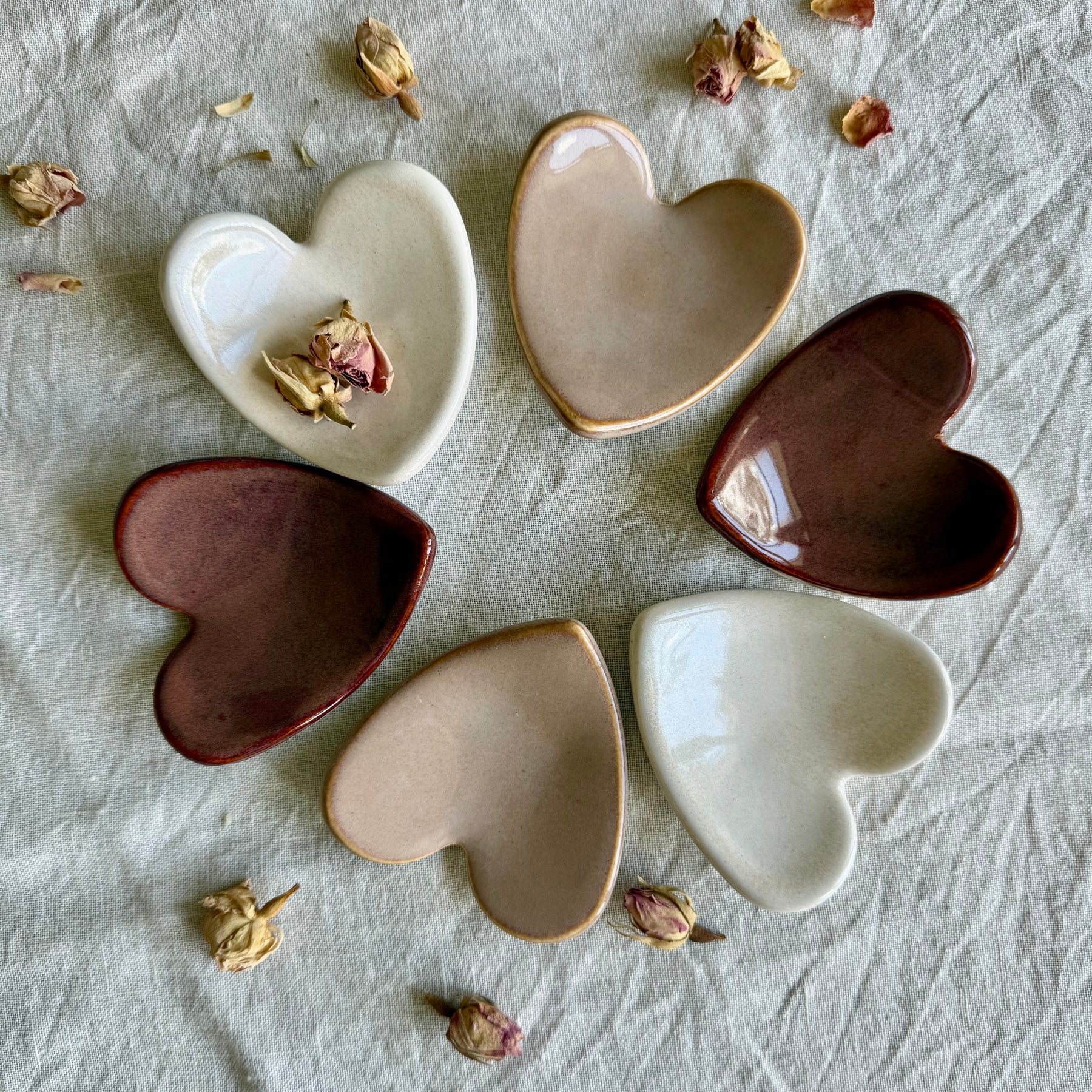 Handmade Trinket Dish | Heart Shaped | Jewellery