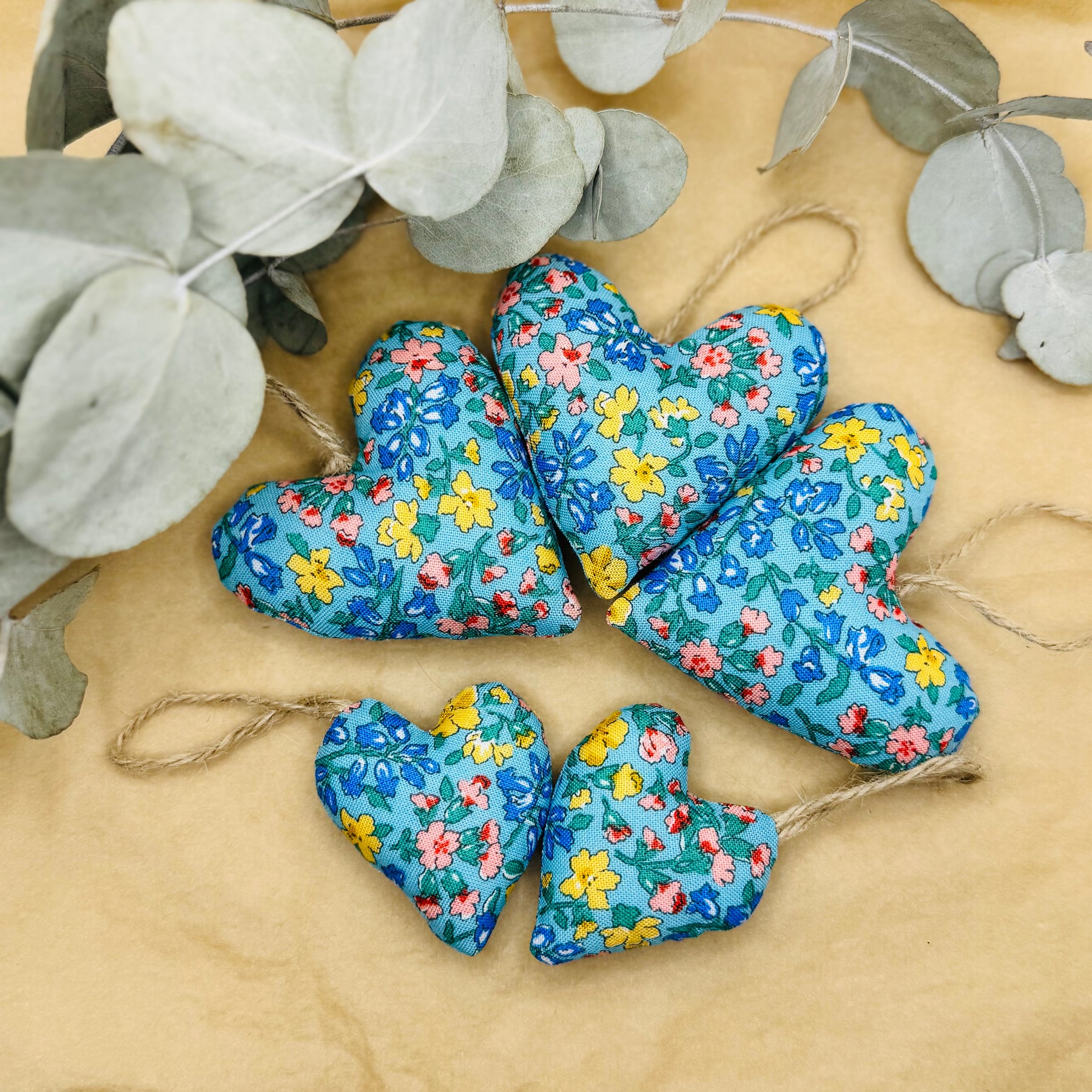 Hearts - Liberty blue garden