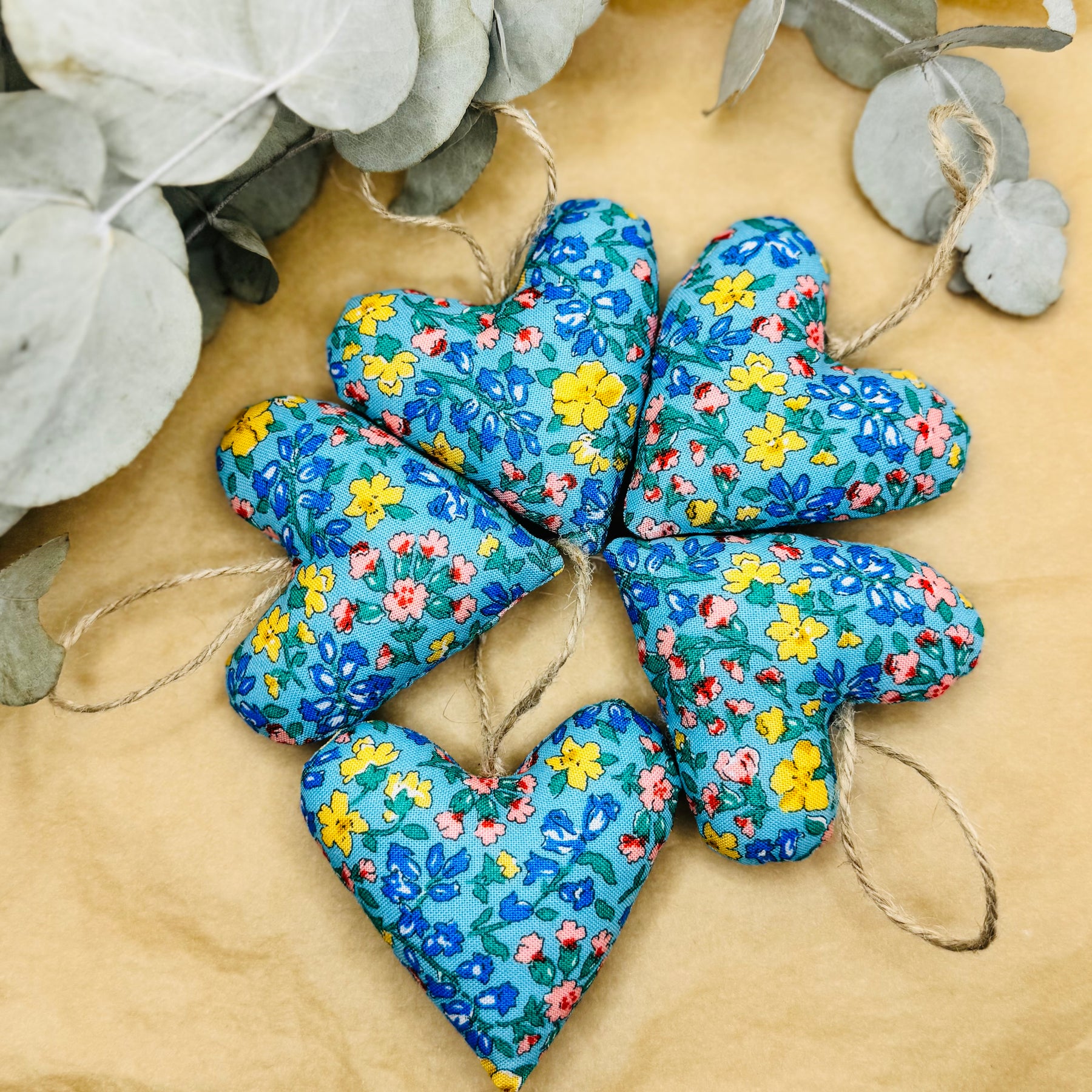 Hearts - Liberty blue garden