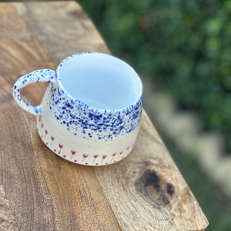 Love Is Bold – Heart Mug