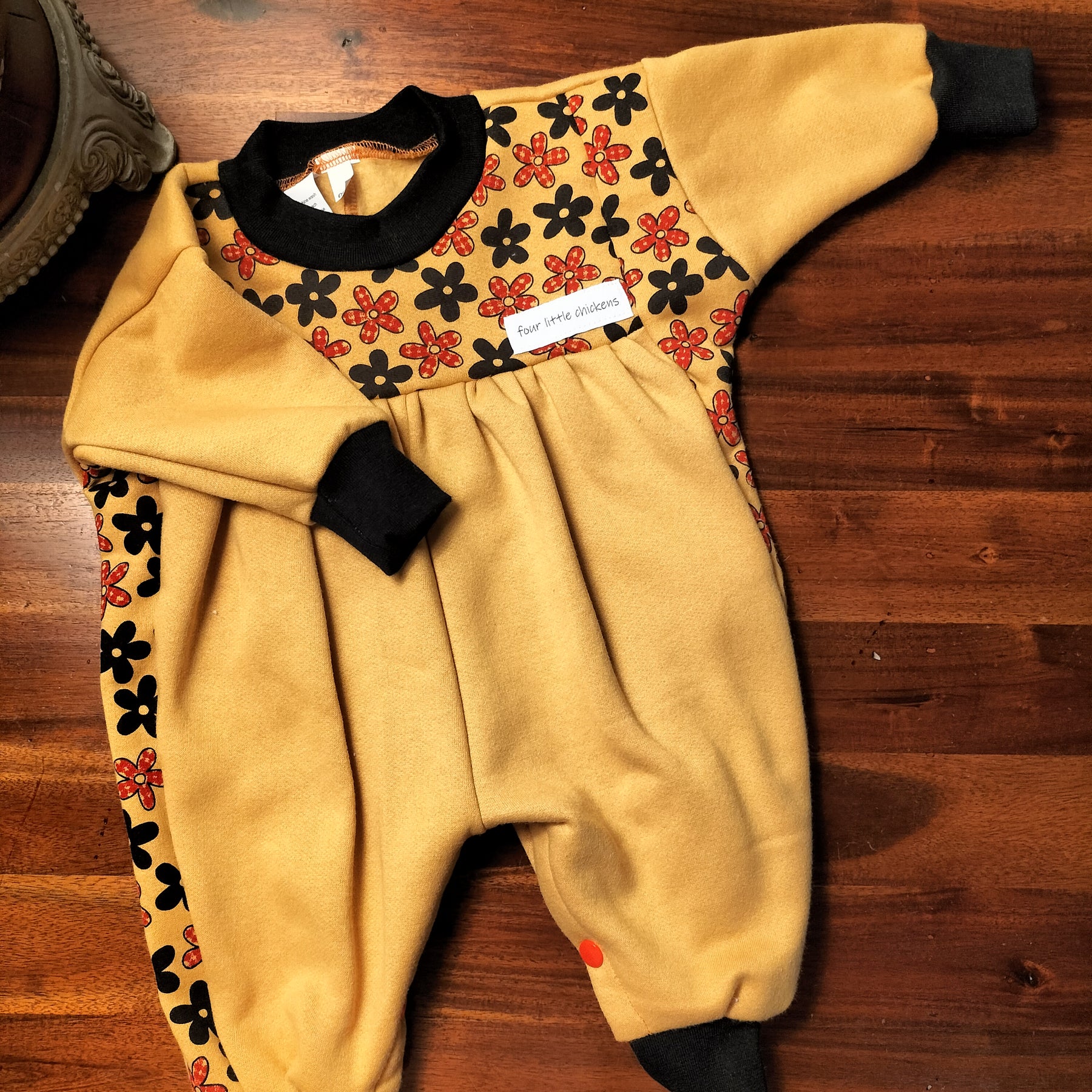 FLOWERS ROMPER
