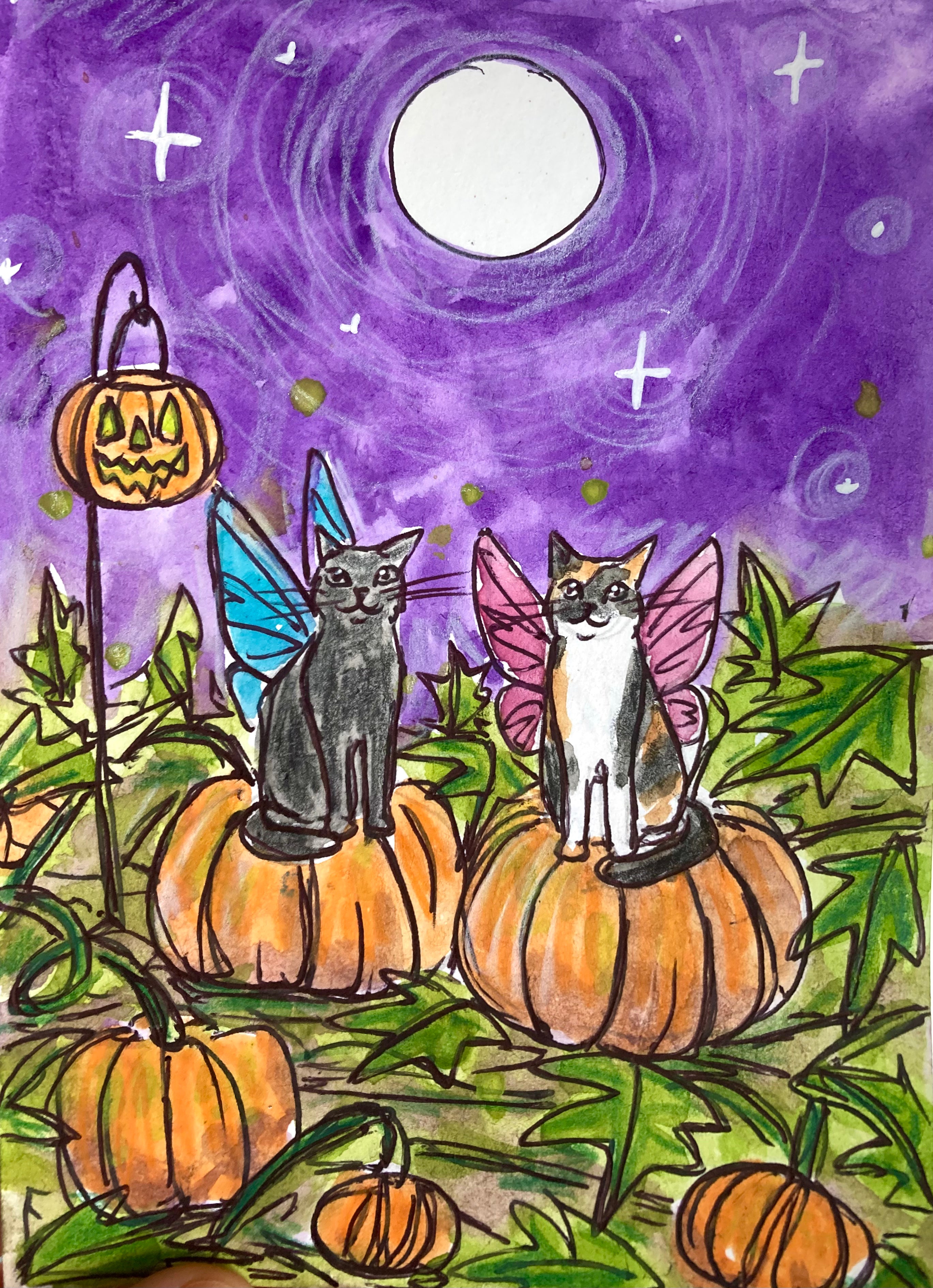Halloween Pet Illustrations