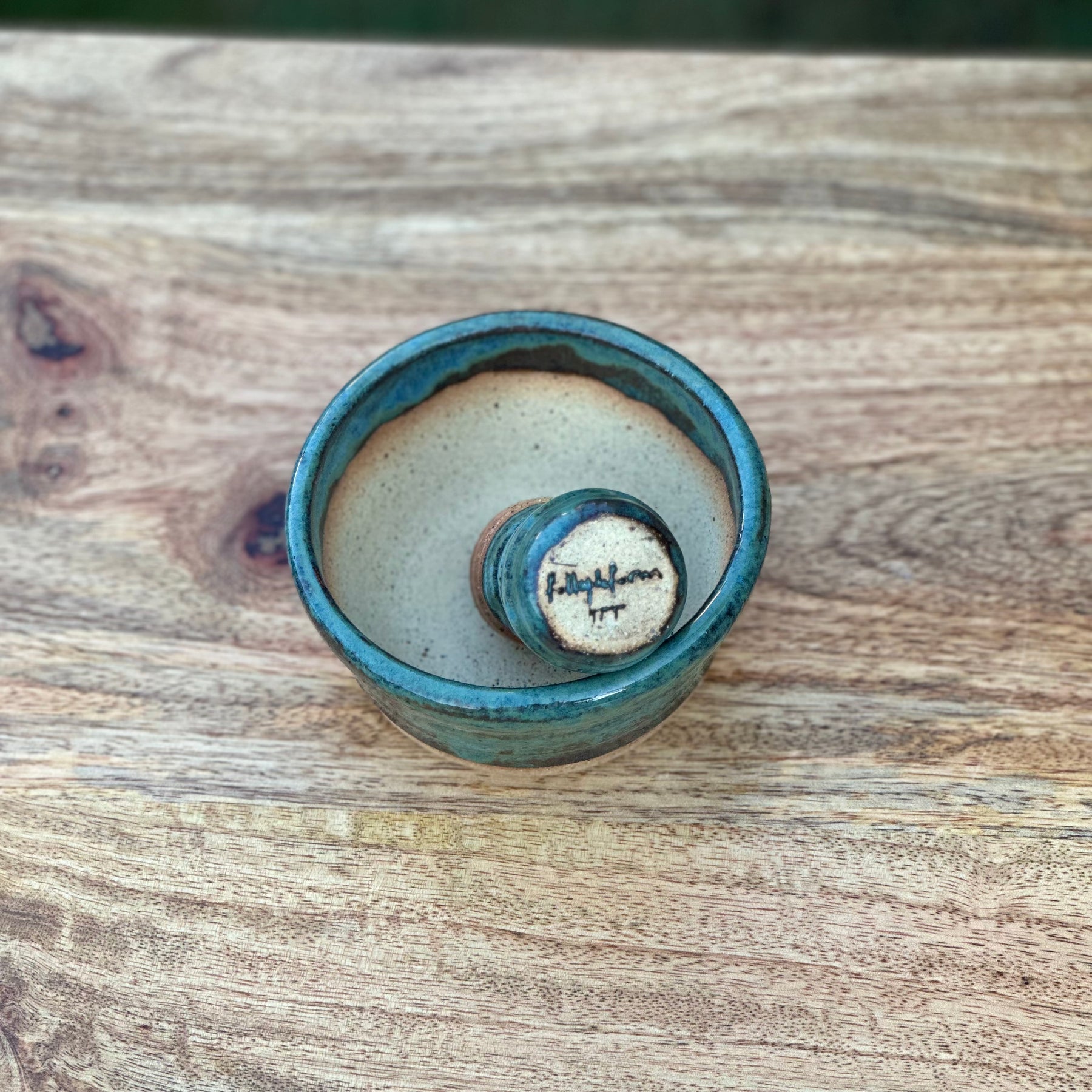 Ceramic Pestle and Mortar - Rockpool