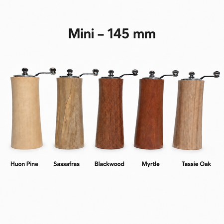 Mini and Medium Salt or Pepper Grinders