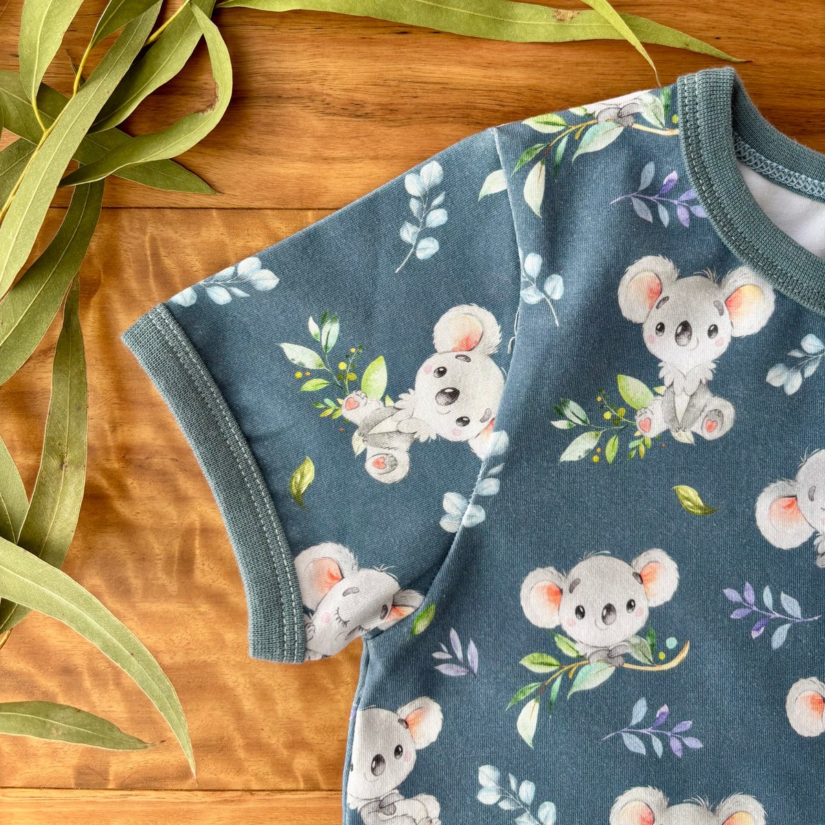 Baby and Toddler T-shirt | Happy Koalas | Size Newborn to 5 | Made to order