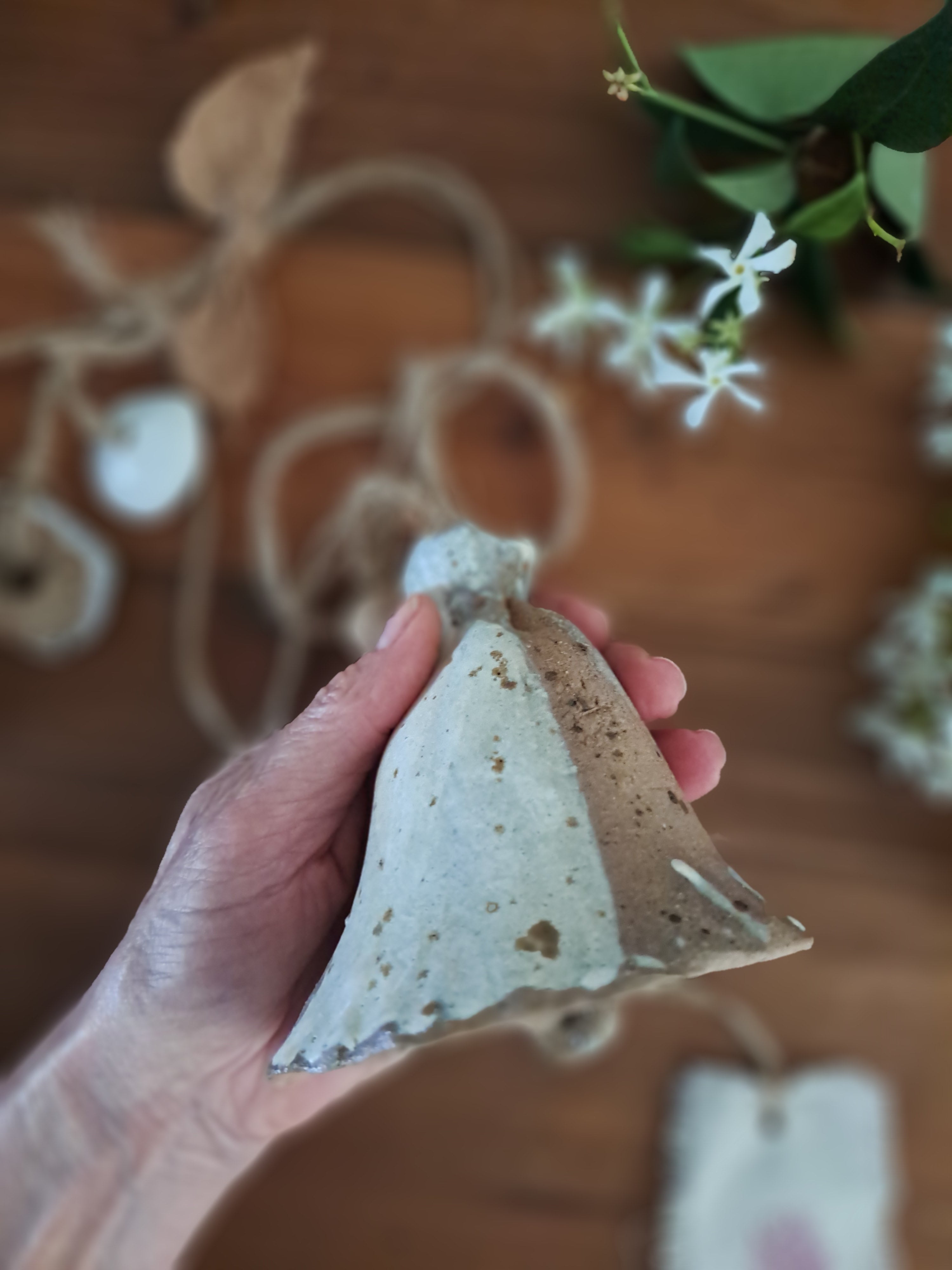 Contemporary Hanging Wall Art - Bells, Chimes, Beads