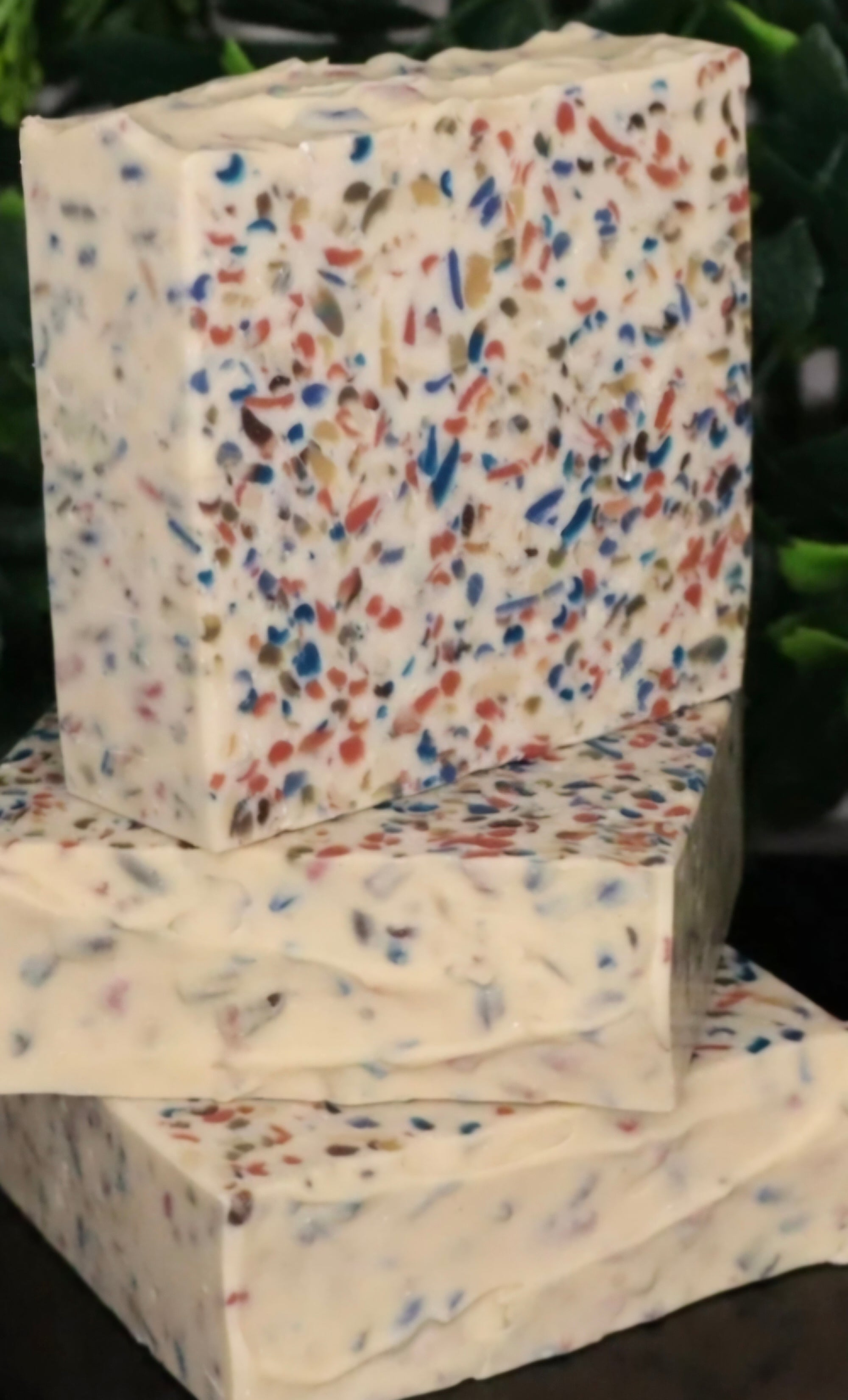 Handmade - 4 PK Confetti Variety Goats Milk Soap Bars